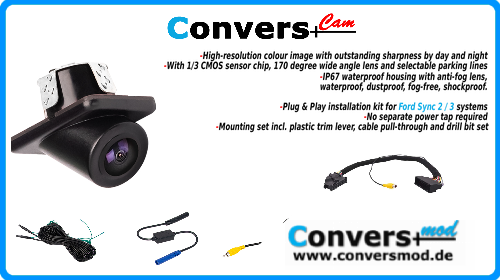 Reversing Camera – Complete Package (Camera/Installation/Activation)